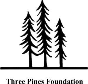 Three pines foundation logo Three pines foundation